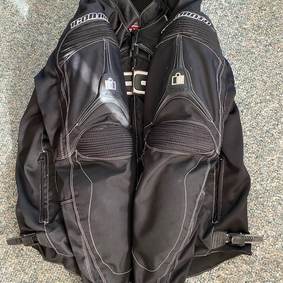 ICON MOTO Motorcycle Riding Jacket - Picture 2 of 6